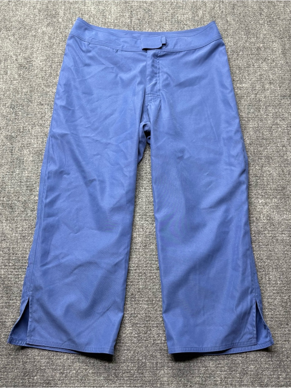 Patagonia Kokawe Capri Pants Womens Size 8 Blue Coastal Adventure Outdoor Y2K